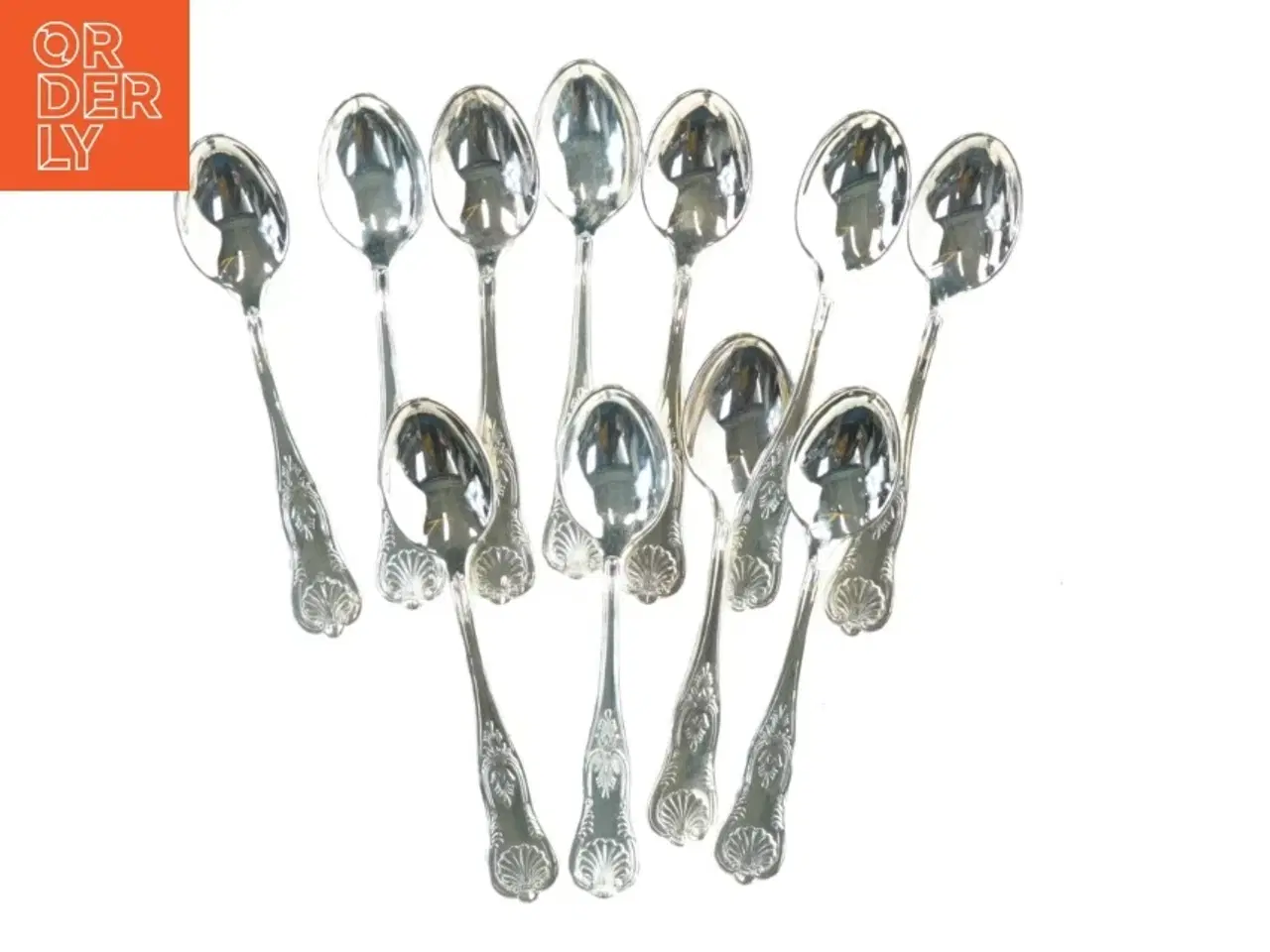 Billede 1 - Sæt med 10 teskeer (str. 13 cm)
