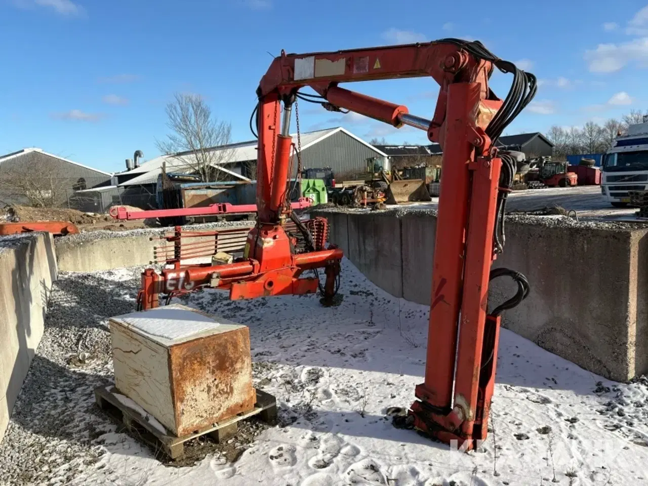 Billede 2 - Lastbilkran HMF A68 K2