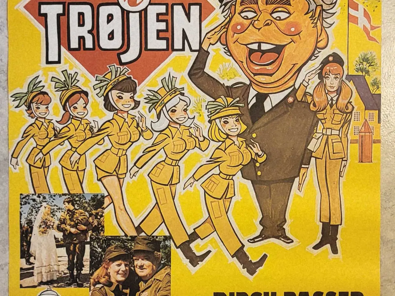Billede 1 - Original filmplakat - Piger i trøjen