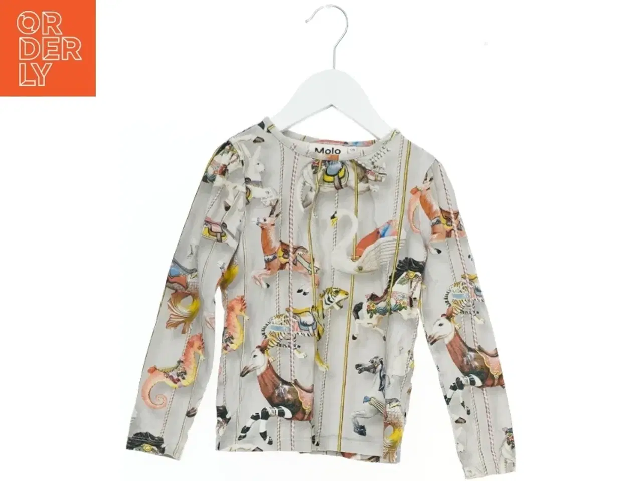 Billede 1 - Bluse med karrusel design fra Molo (str. 110)