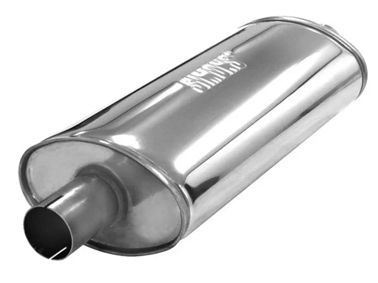 Billede 1 - Rustfri lyddæmper 2" 115/185mm big