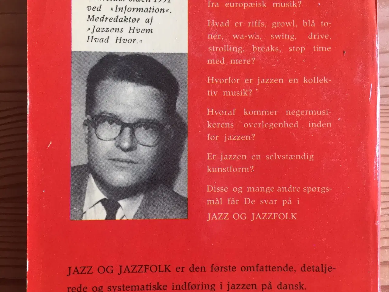 Billede 2 - Jazz og jazzfolk af Erik Wiedemann