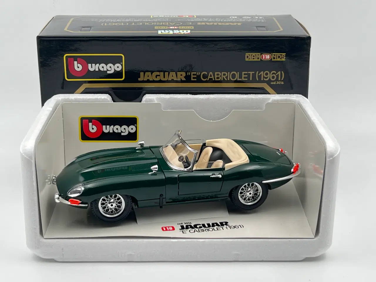 Billede 8 - 1961 Jaguar E-Type Cabriolet - 1:18