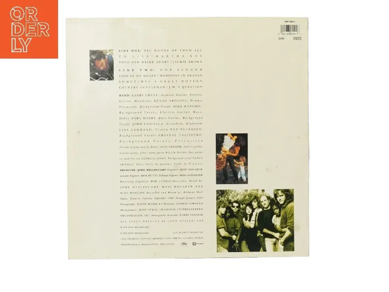 Billede 2 - Big Daddy album af John Cougar Mellencamp