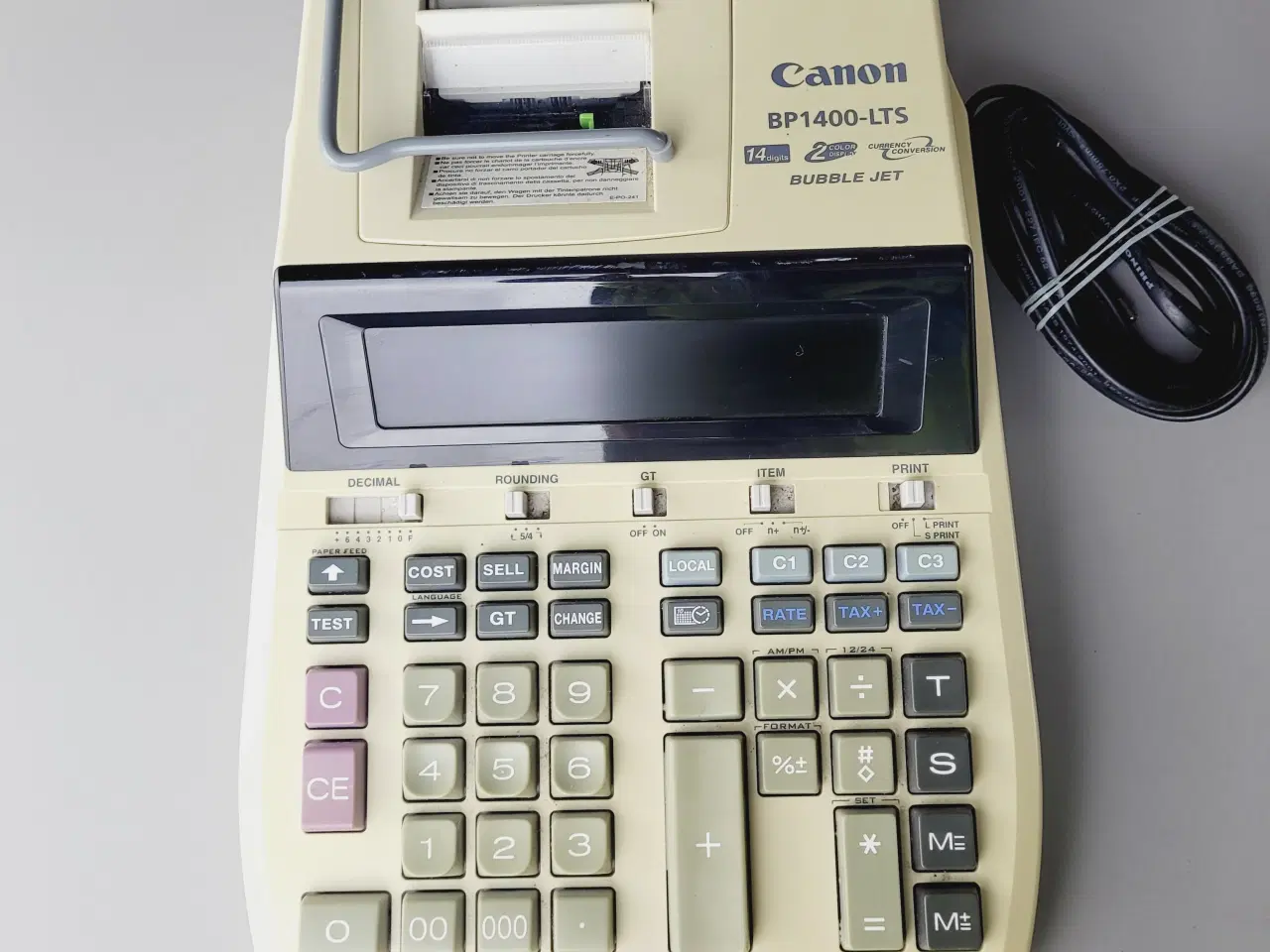 Billede 4 - ⭐️· Canon MP121-DTS Regnemaskine m. Printer