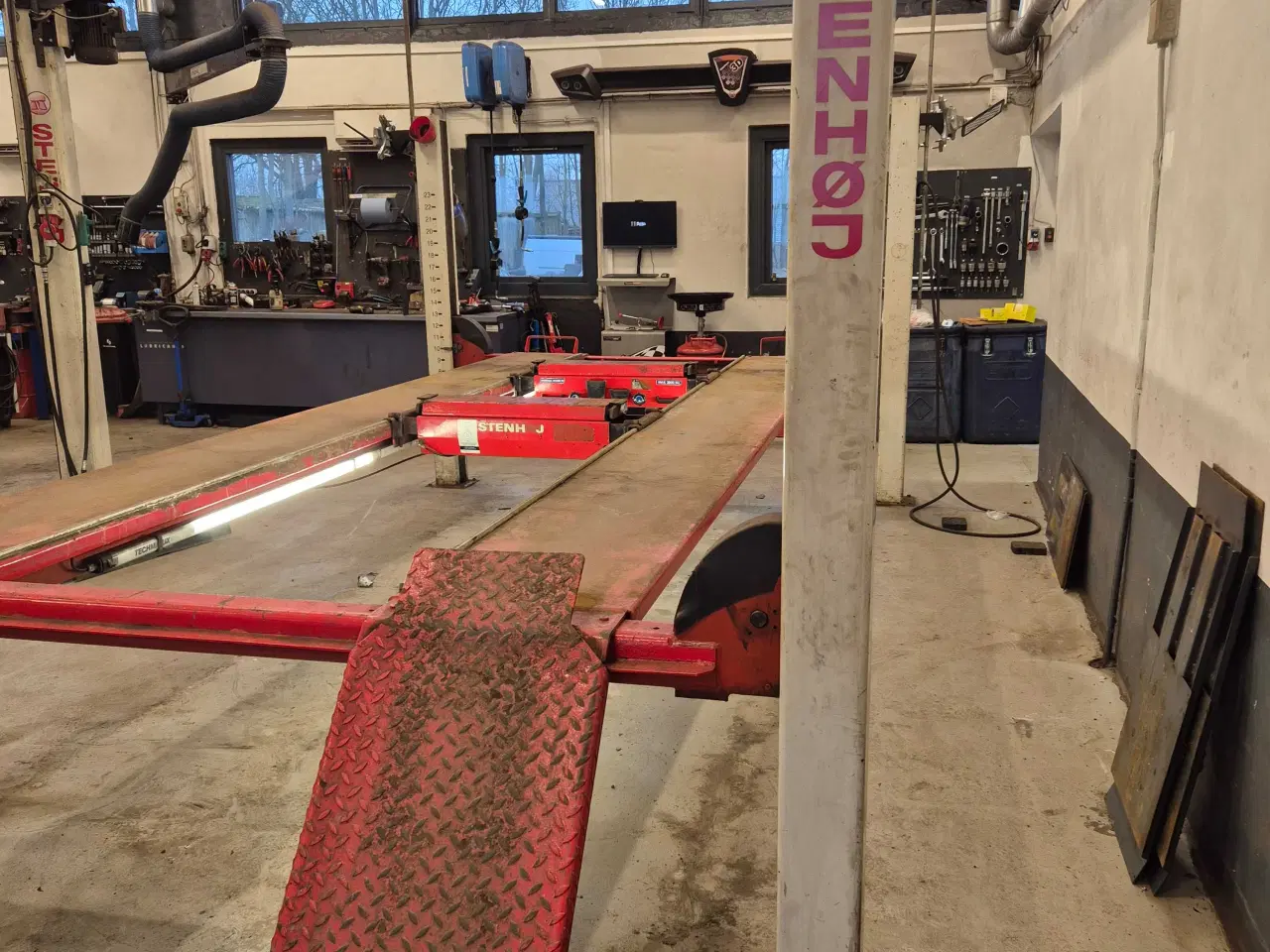 Billede 4 - 4 søjlet lift stenhøj 4 tons