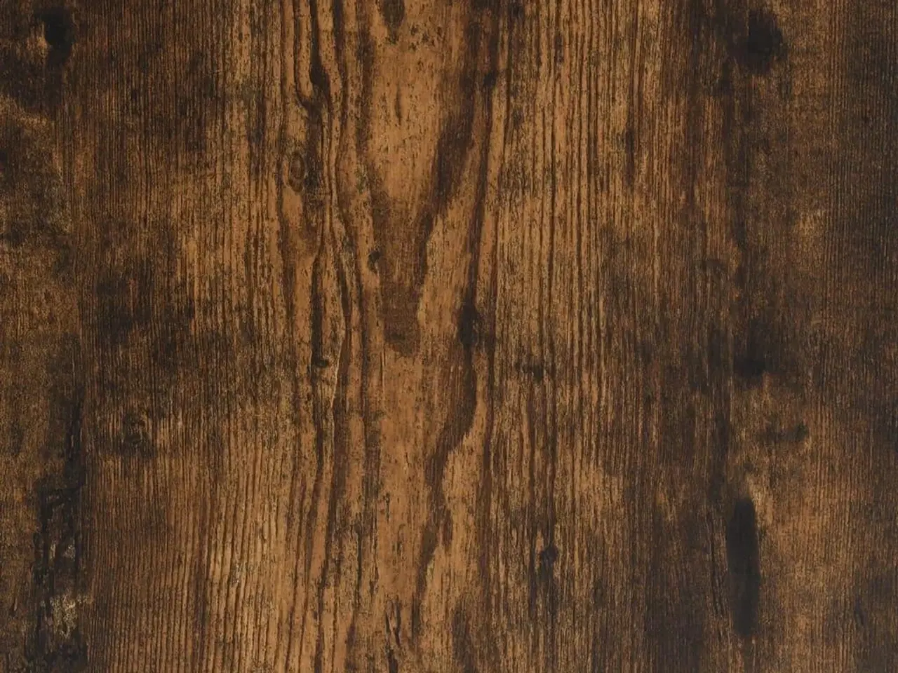 Billede 9 - Væghylde 124,5x18x60,5 cm konstrueret træ røget egetræsfinish