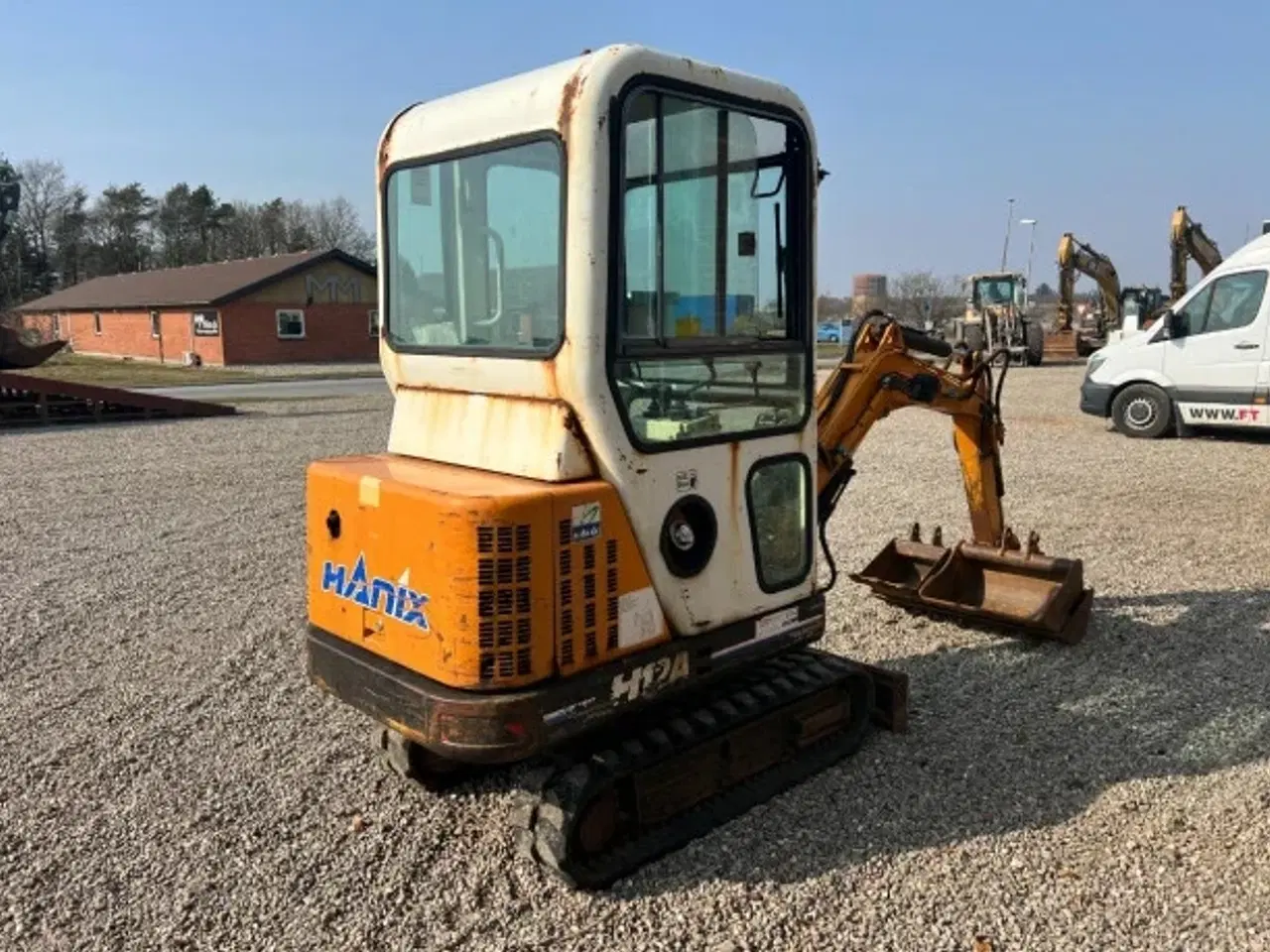 Billede 4 - Hanix H12A - Minigraver / 3 skovle
