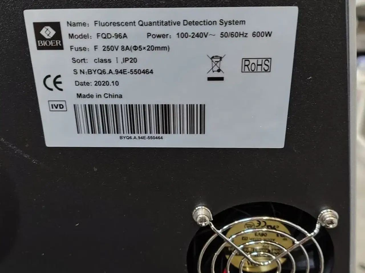 Billede 3 - Fluorescent Quantitative Detection System BIOER  LineGene Plus 9000 - 96A
