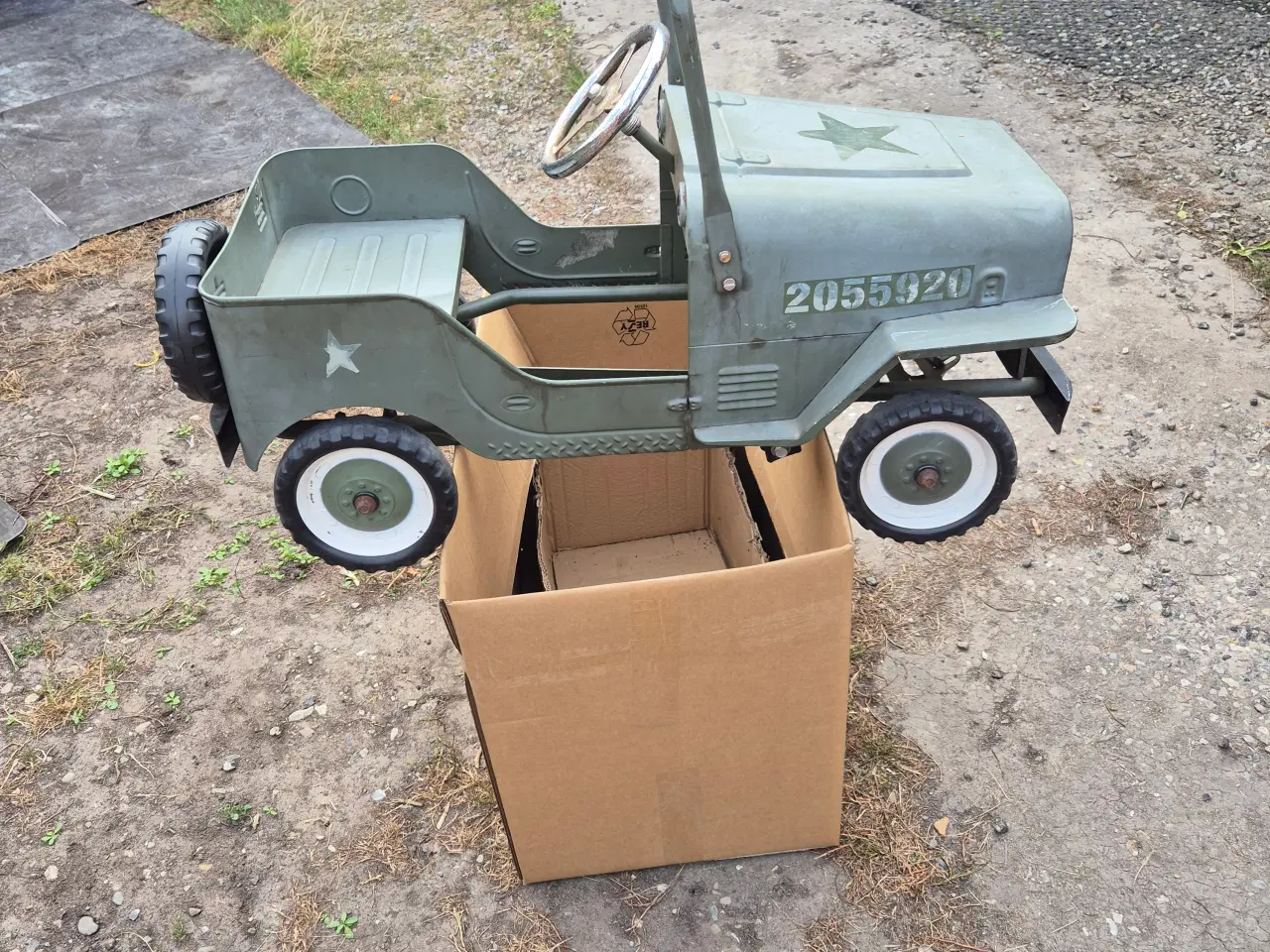 Billede 3 - Retro Jeep pedaldrevet