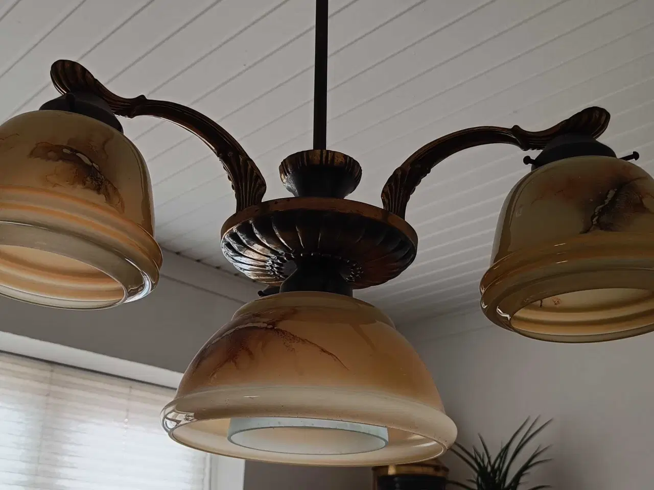 Billede 2 - Loftlampe m 3 skærme 