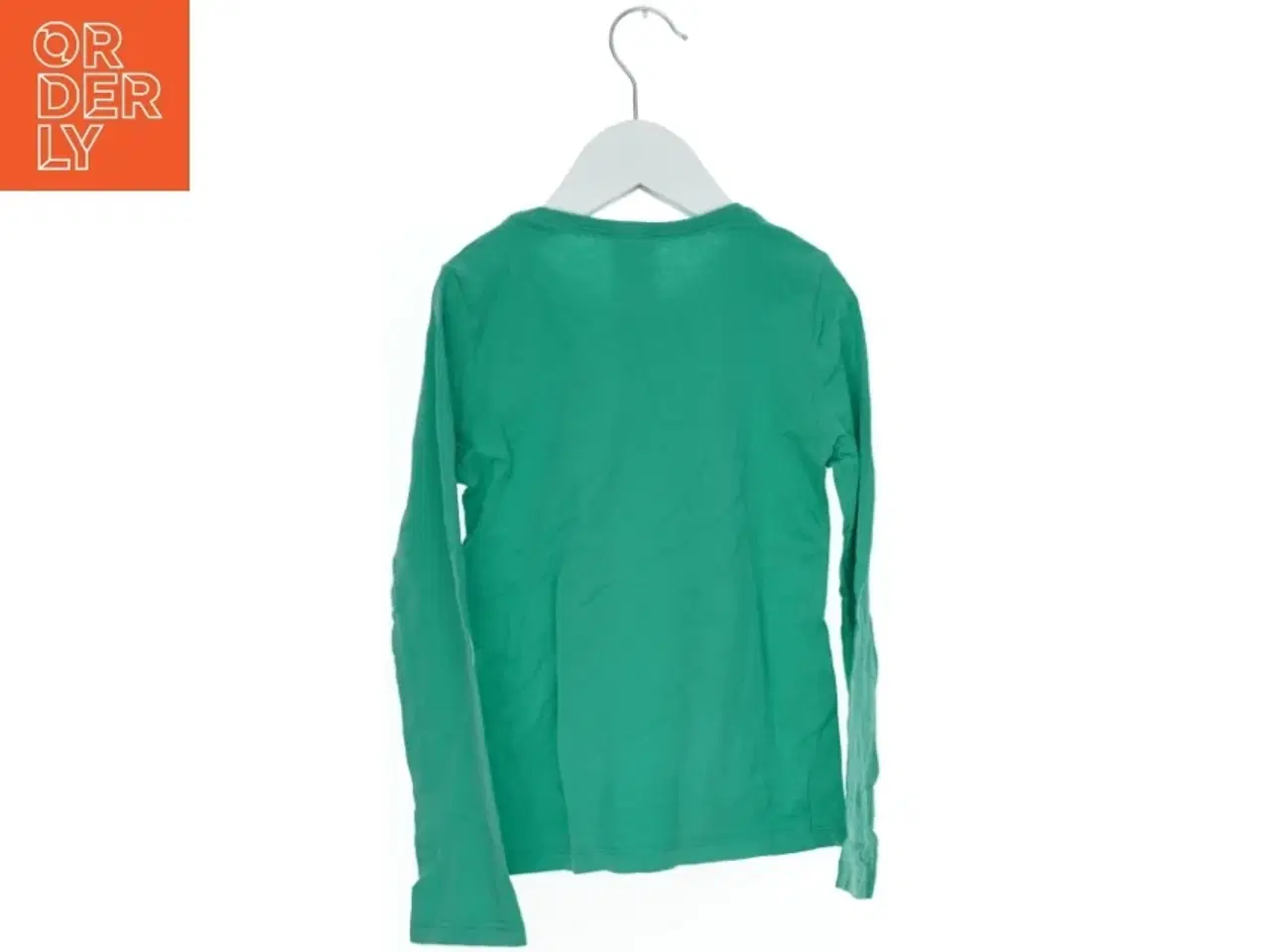 Billede 2 - Langærmet t-shirt med kattedesign fra M&co. (str. 122)