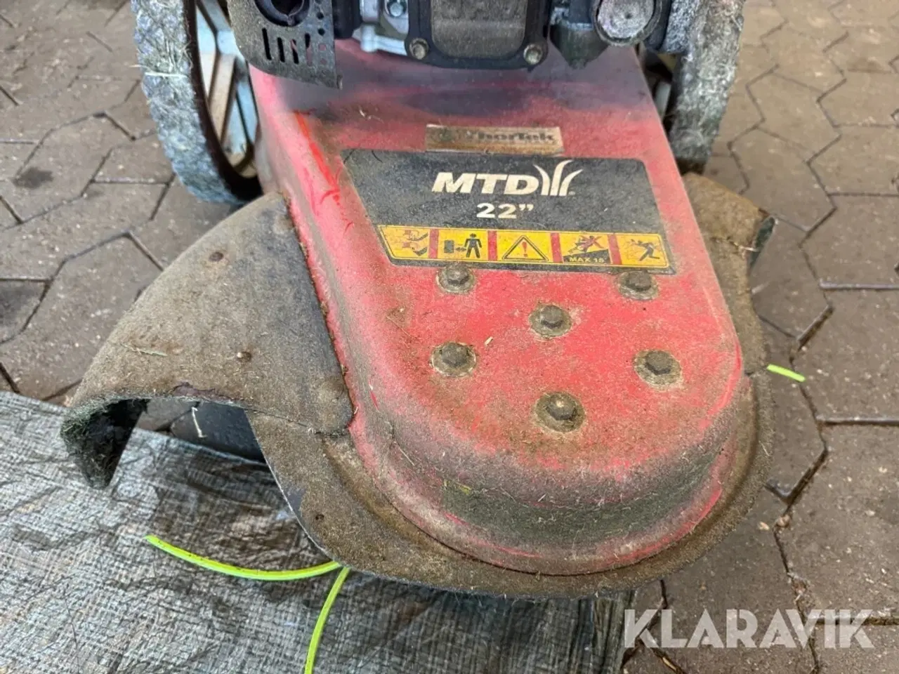 Billede 7 - Græsslåmaskine MTD WST 5522 22”