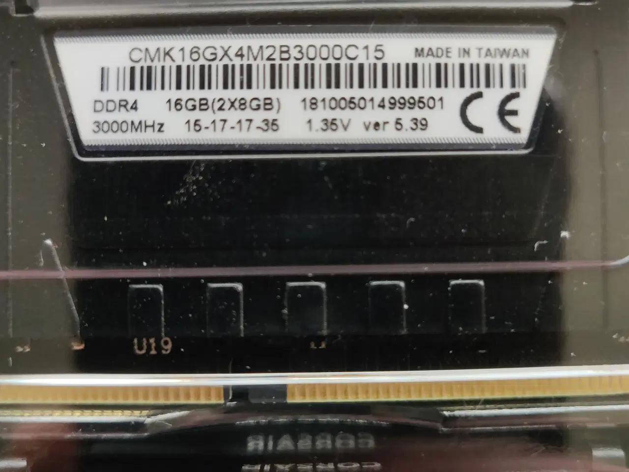 Billede 2 - Corsair Vengeance LPX 16GB (2x8GB) DDR4 DRAM 3000