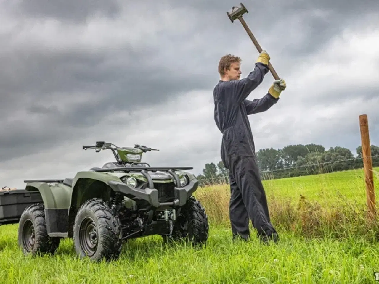 Billede 7 - Yamaha Kodiak 450 Demomodel EPS Traktor (Electric Power Steering)