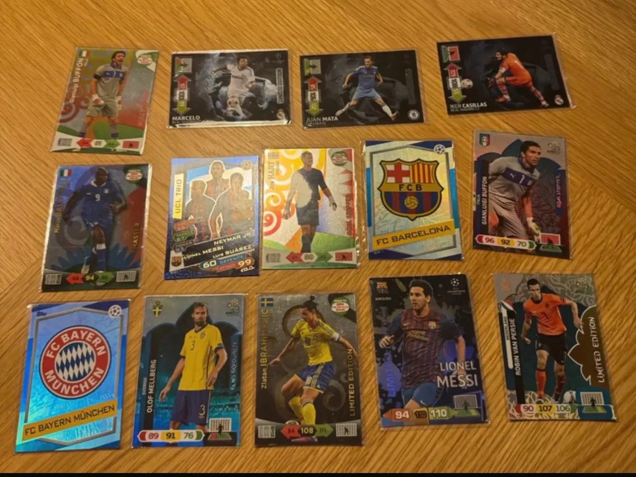 Billede 1 - Fodboldkort (blandet) 