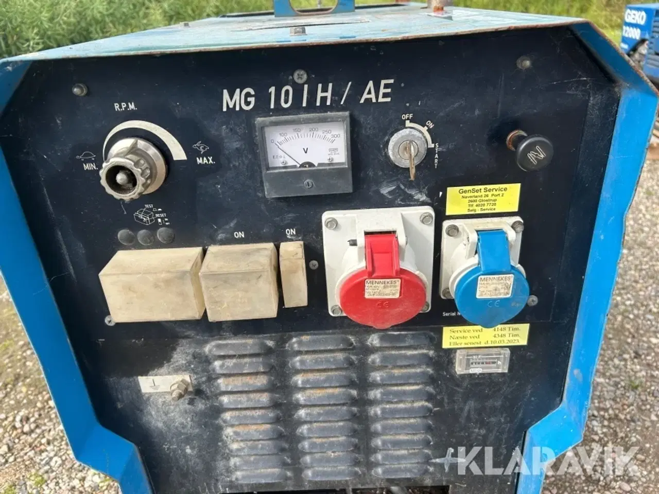 Billede 4 - Generator GenSet MG 10 1-H/AF