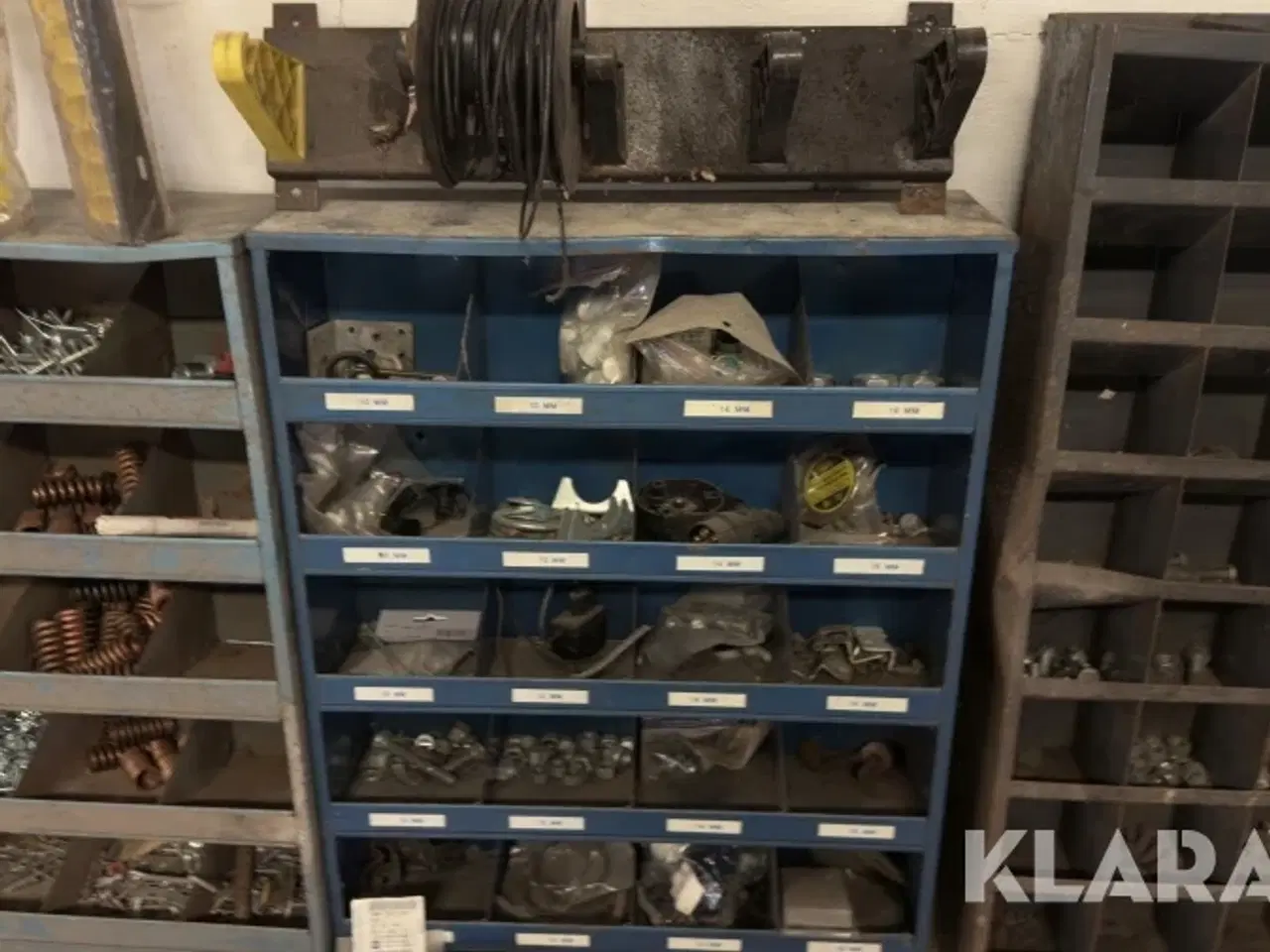 Billede 5 - Boltreoler, Værkstedstavler mm. Værkstedsinventar