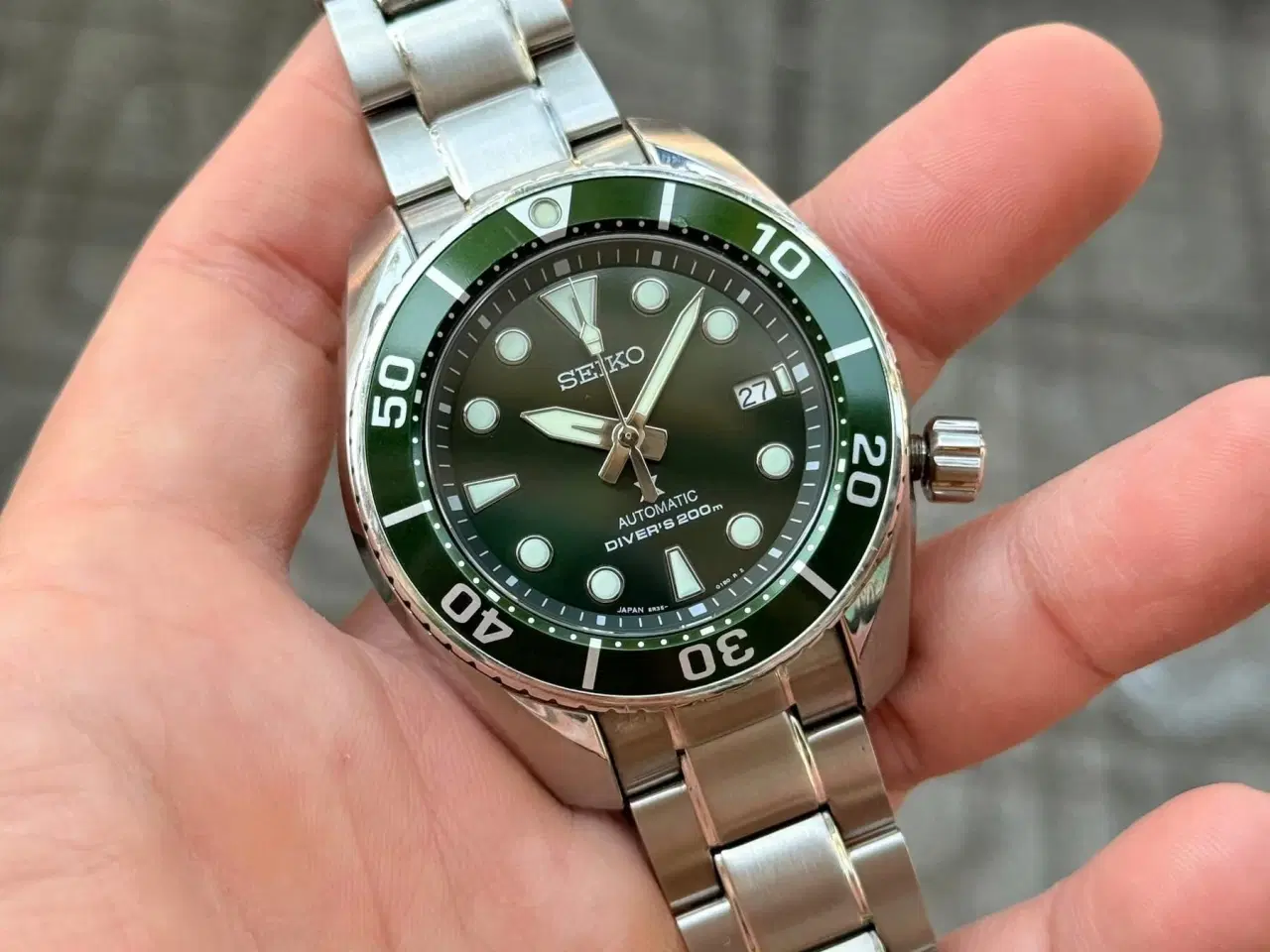 Billede 3 - Seiko Sumo SPB103J1 i Grøn .