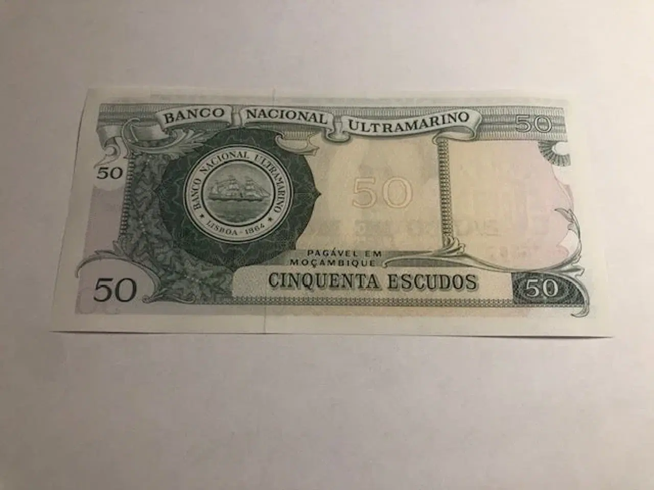 Billede 2 - 50 Escudos Mozambique 1970