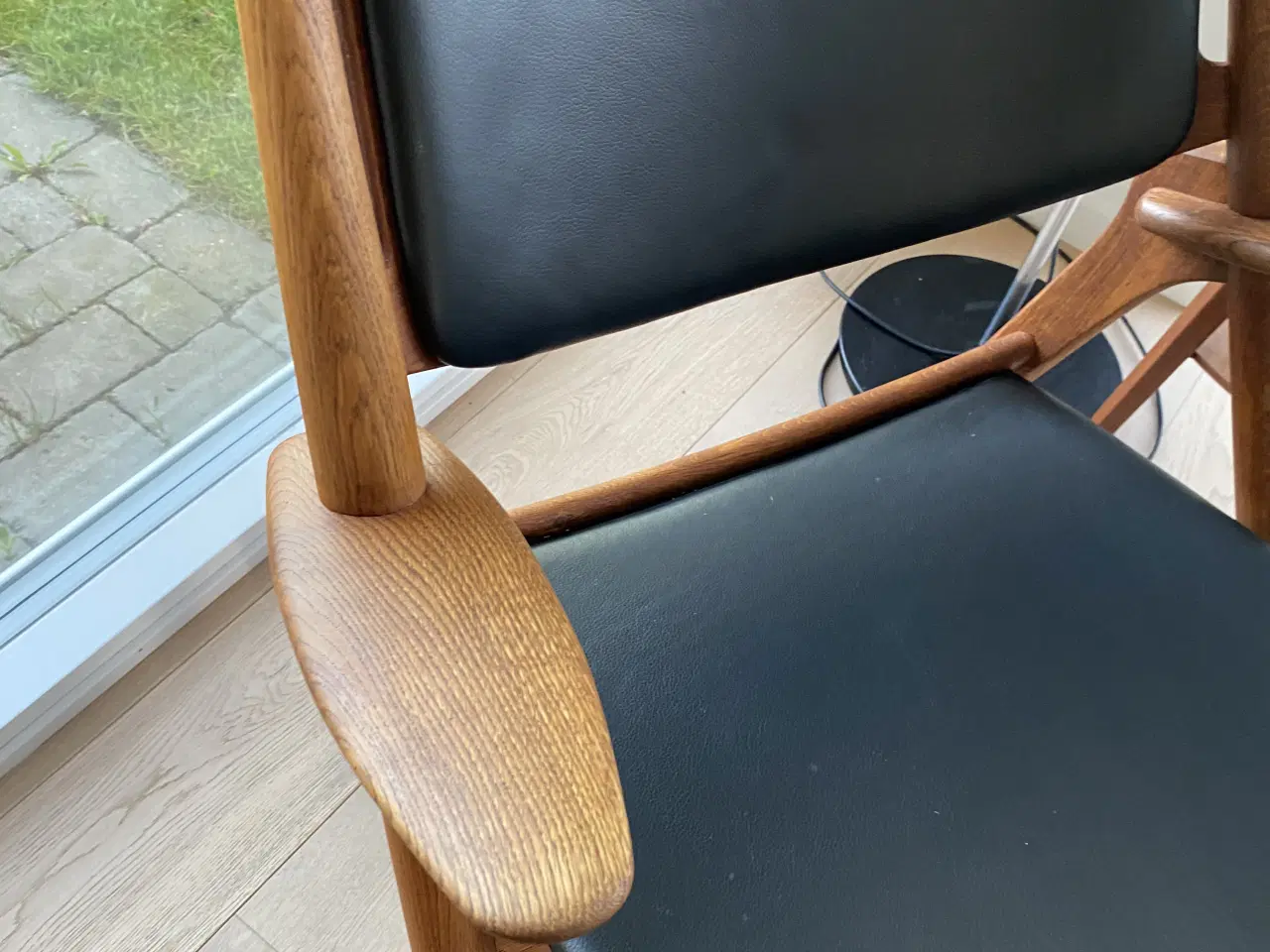 Billede 2 - Wegner stol i eg ch28