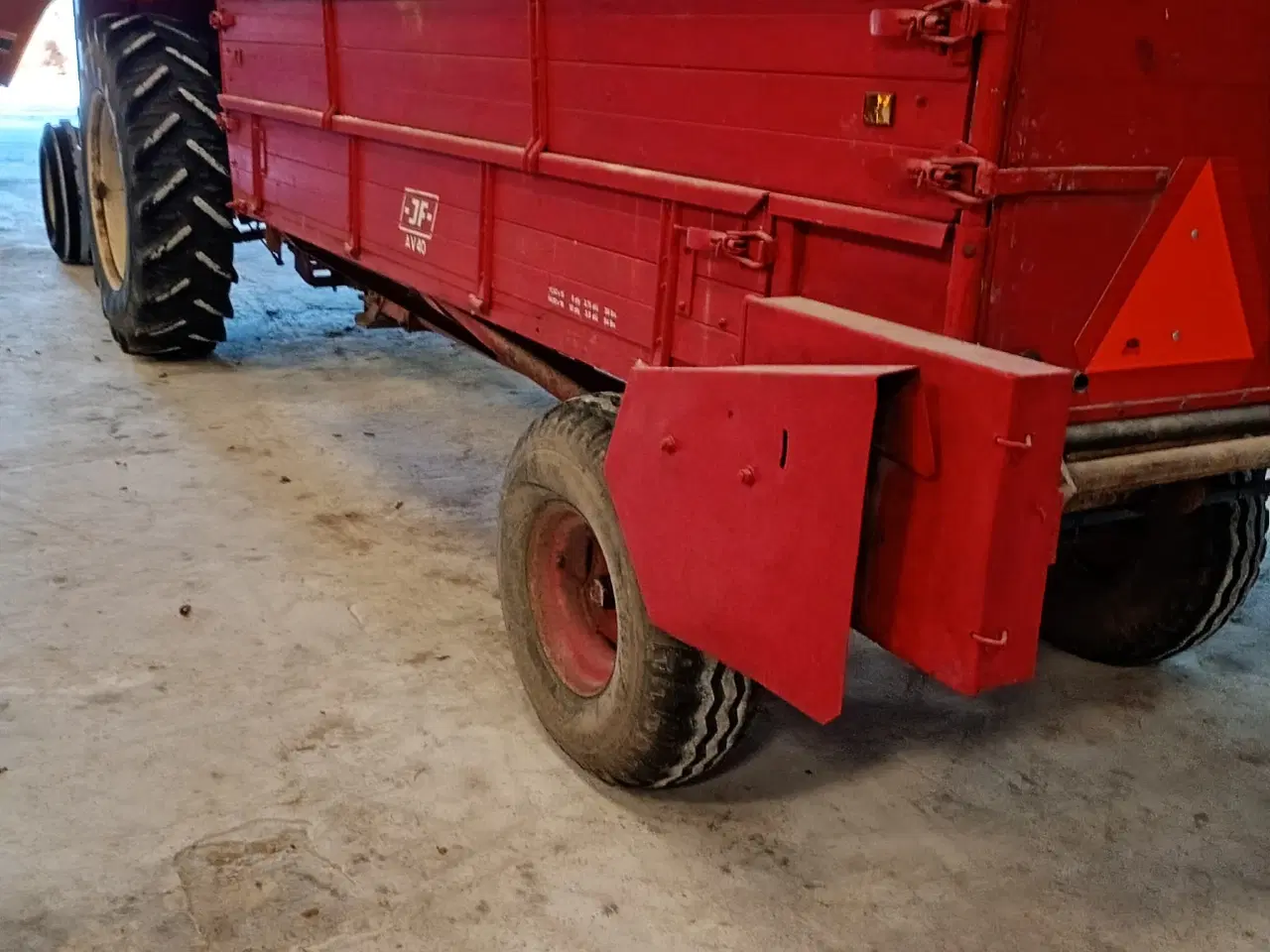 Billede 1 - JF aflæssevogn 