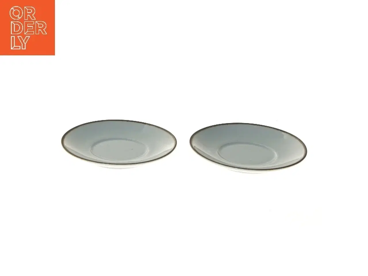 Billede 3 - Små tallerkener/ porcelænsunderkopper (str. Ø 15,5 cm)