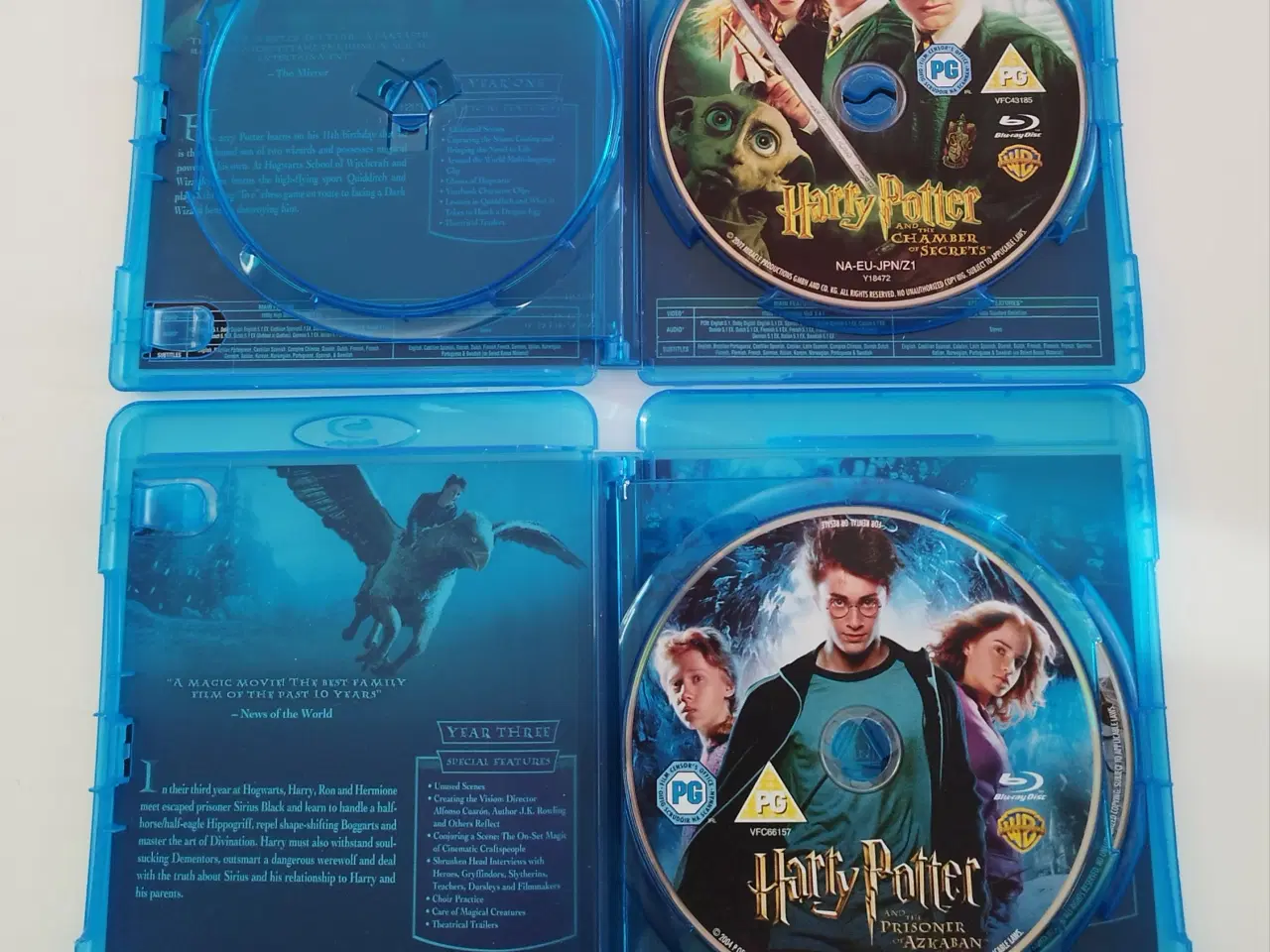 Billede 2 - Harry Potter Blu-ray disk bokssæt (Year 1 - 6)
