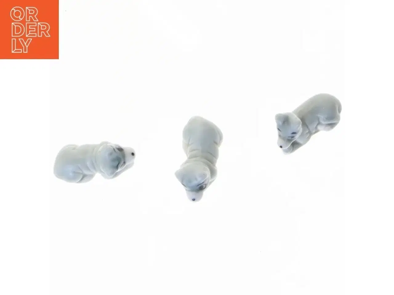 Billede 2 - Porcelænsfigurer af dyr (str. 3 x 1 cm)