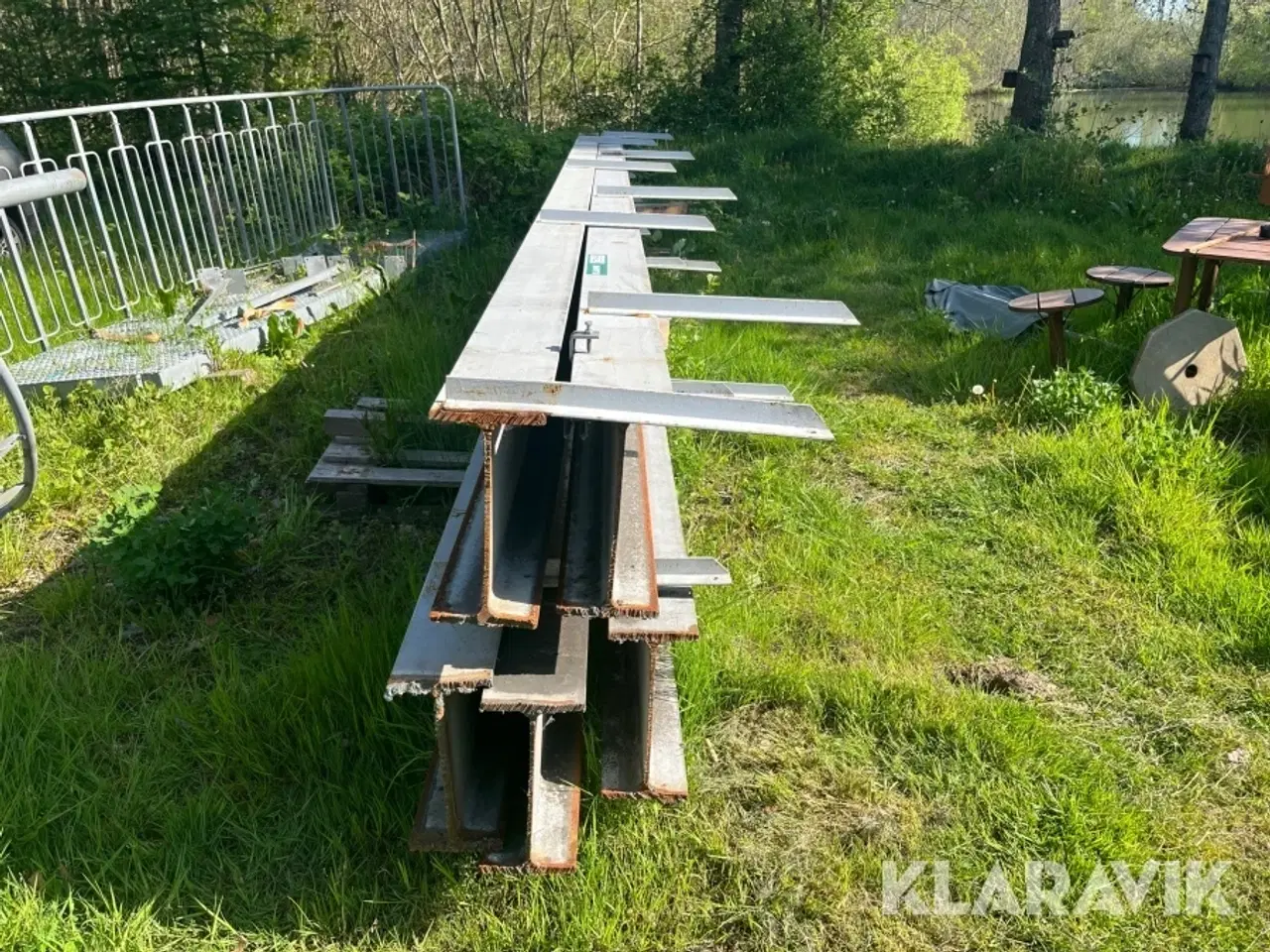 Billede 4 - Komplet Kran - løbekat DEMAG PK 10N-F 35 meter kran bjælker