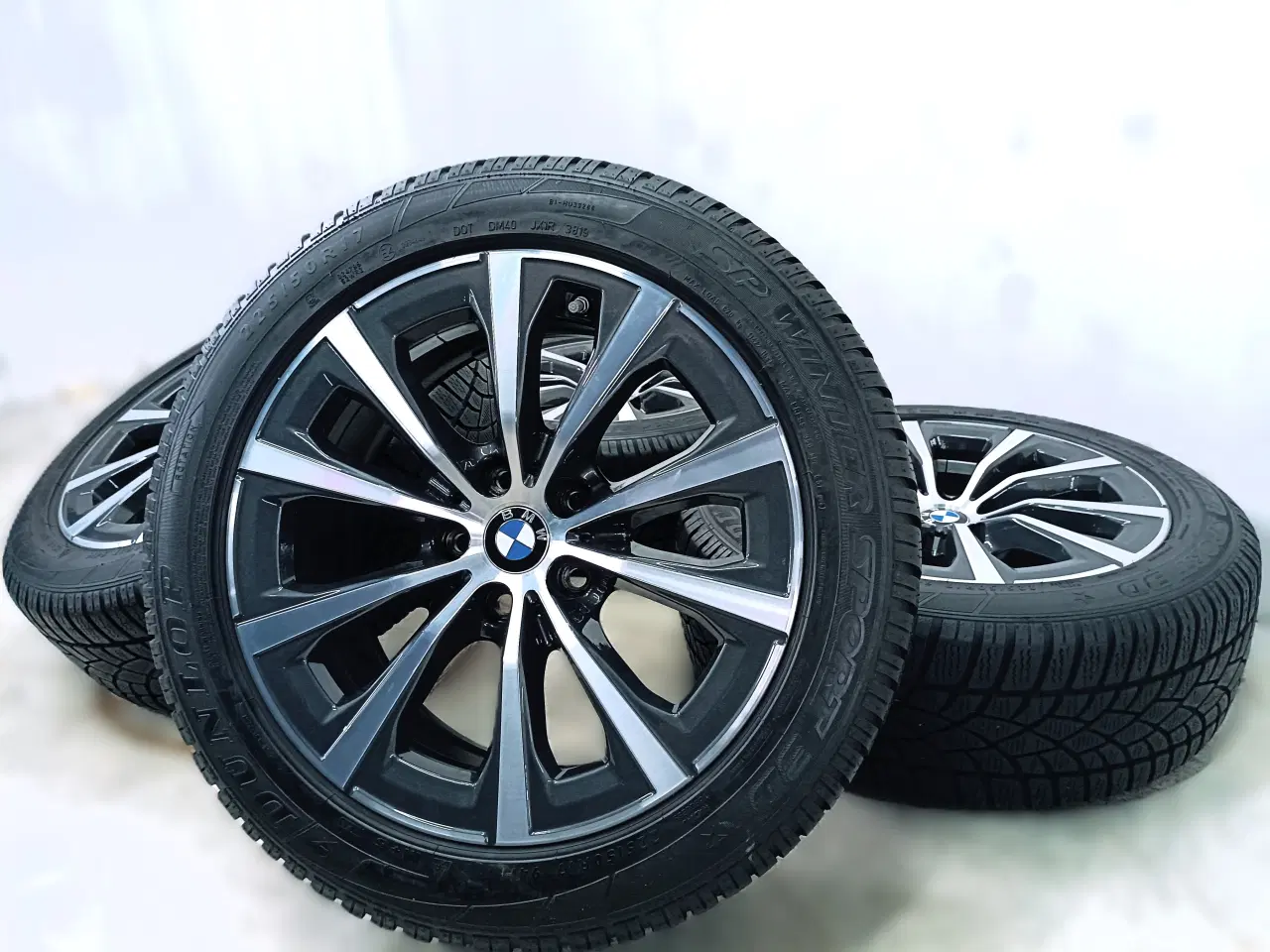 Billede 6 - 5x112 17" ET30 nav 66,6ø BMW vintersæt inkl.TPMS