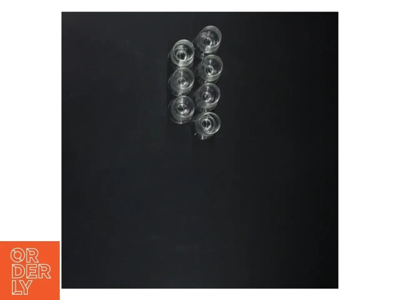 Billede 2 - Sæt med glas (str. 8,5 cm. 7 styk)