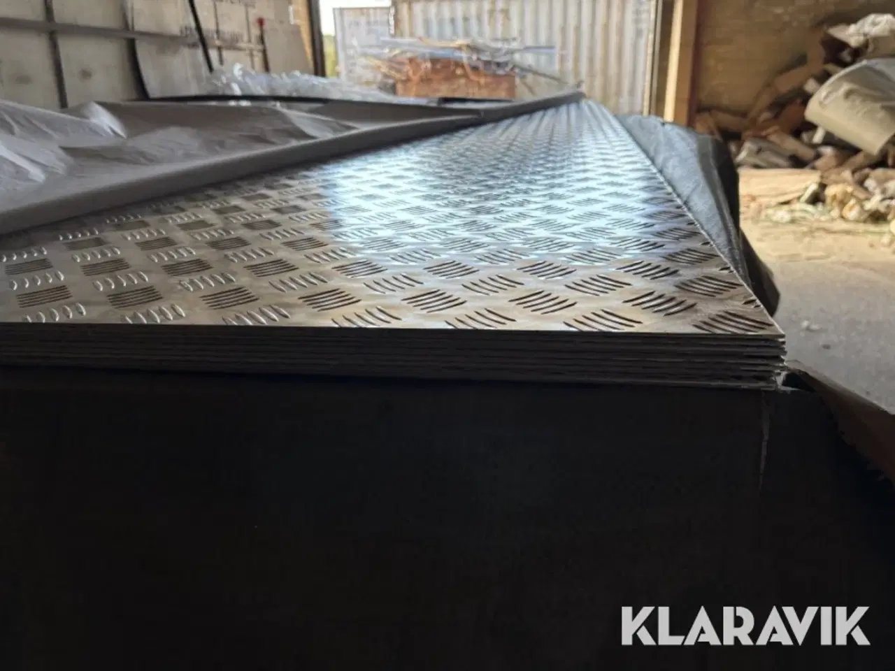 Billede 5 - Dørkplader i aluminium , skridsikre - 10 styk.