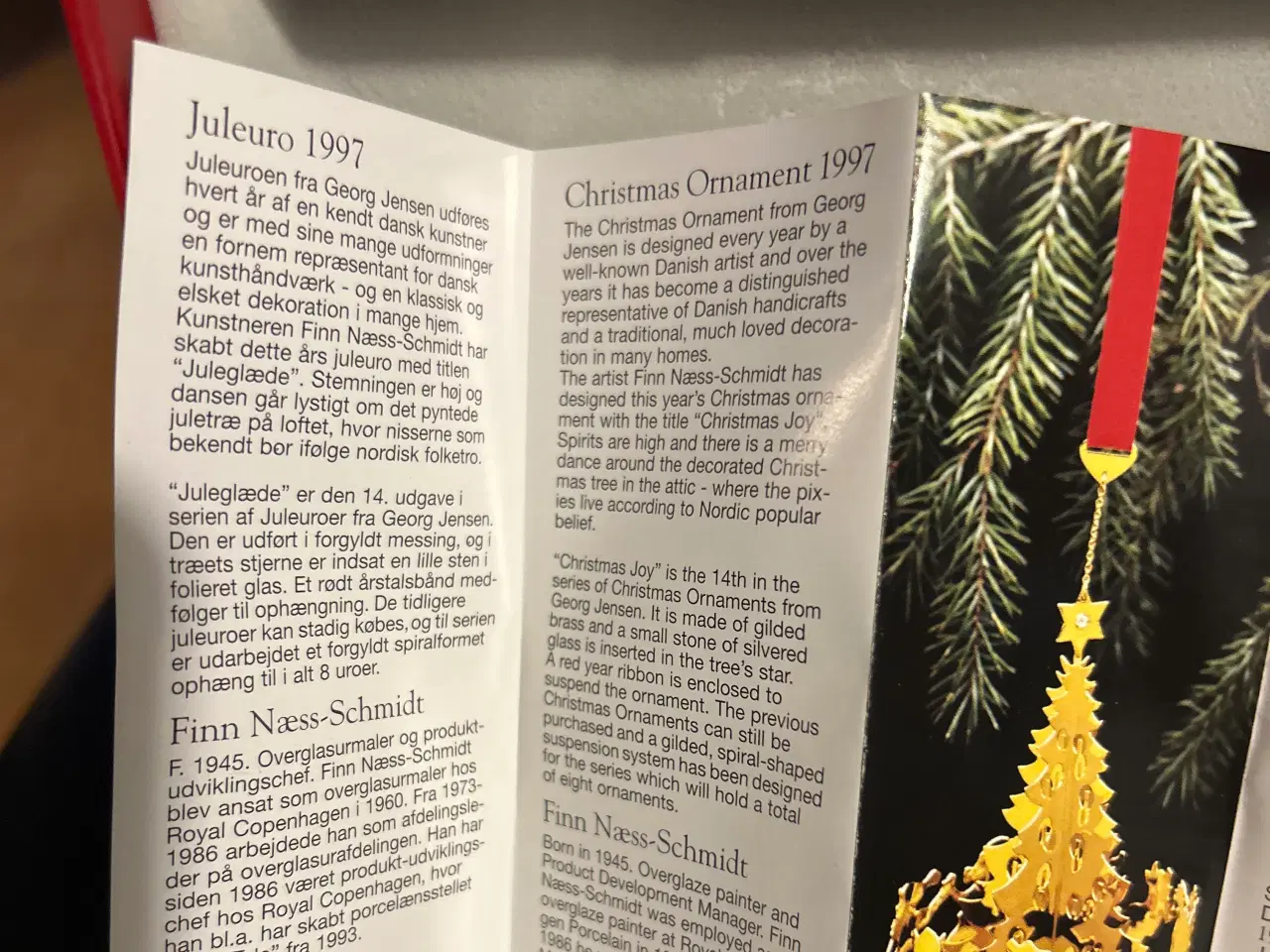 Billede 4 - George Jensen uro 1997 juleglæde 