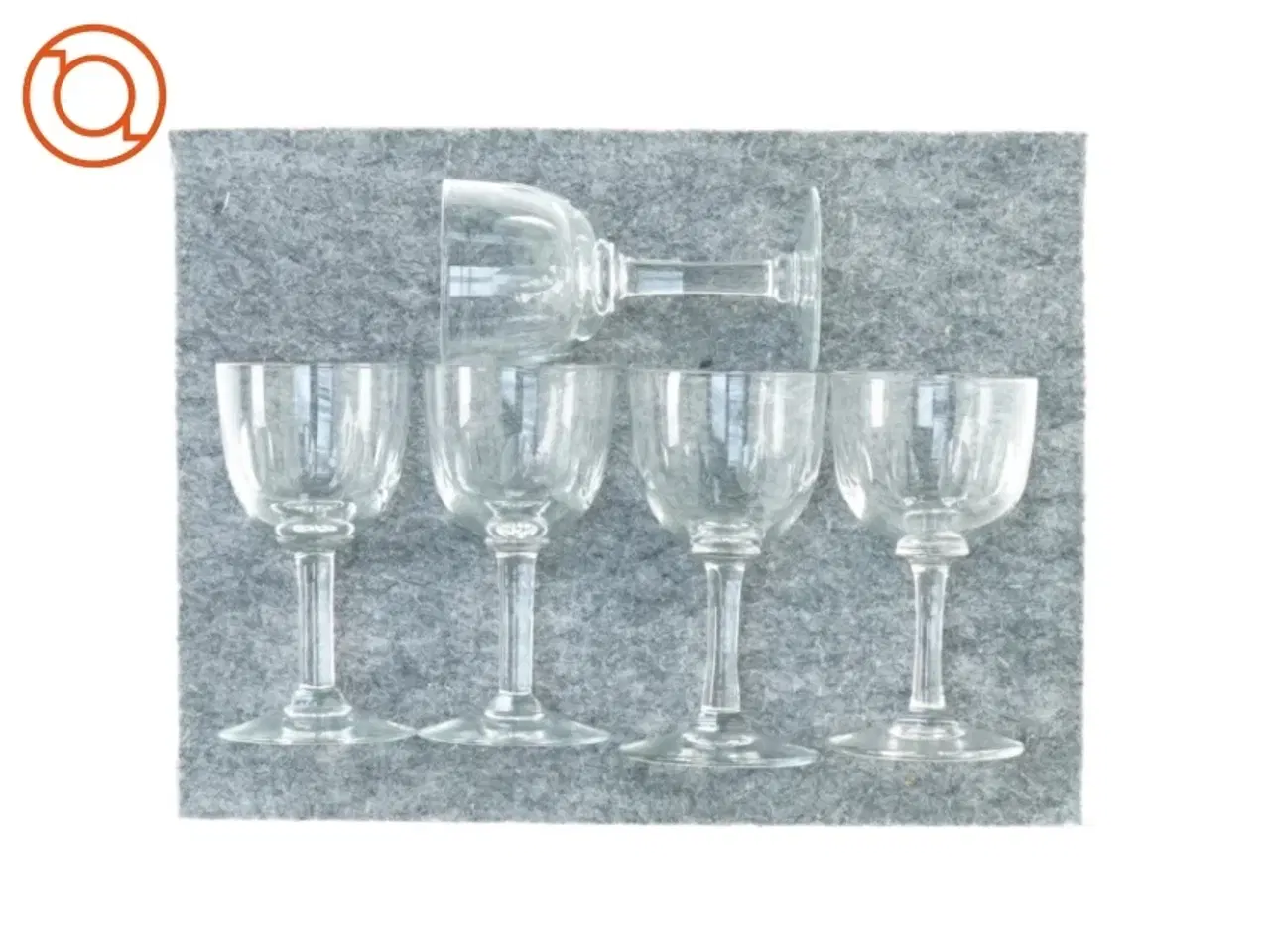 Billede 2 - Snapseglas 5 styk (str. 10 cm x Ø5 cm )