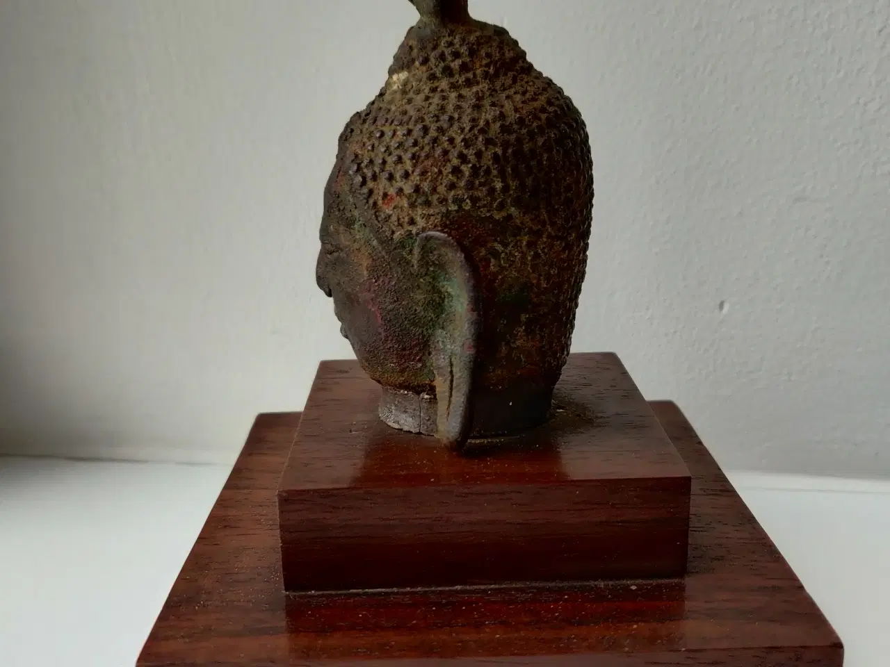 Billede 4 - Buddha hoved fra Thailand - antikt