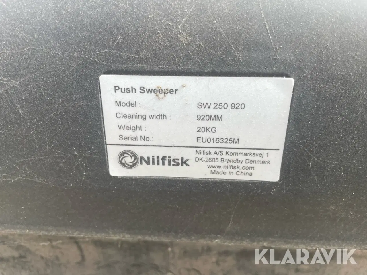 Billede 9 - Fejekost Nilfisk SW 250 920