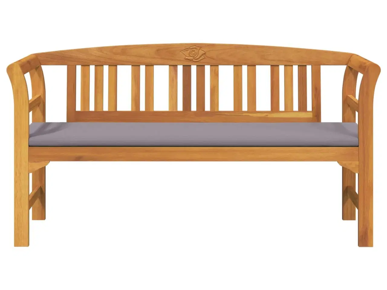 Billede 4 - Bænk Naturlig Olie Finish 157 x 46 x 82,5 cm Massivt Akacietræ