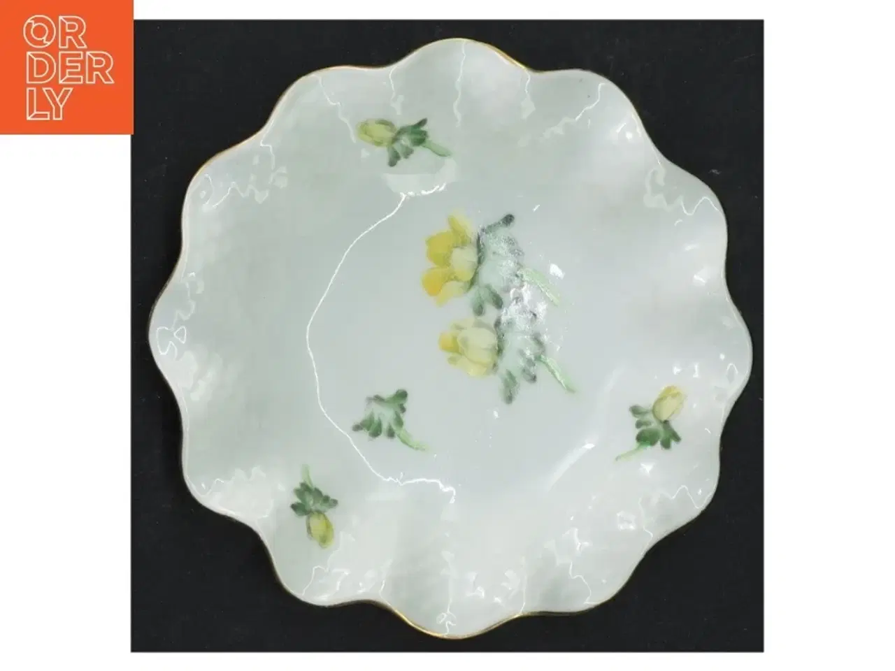 Billede 2 - Porcelænsfad med blomstermønster fra B&G (str. Ø 15)
