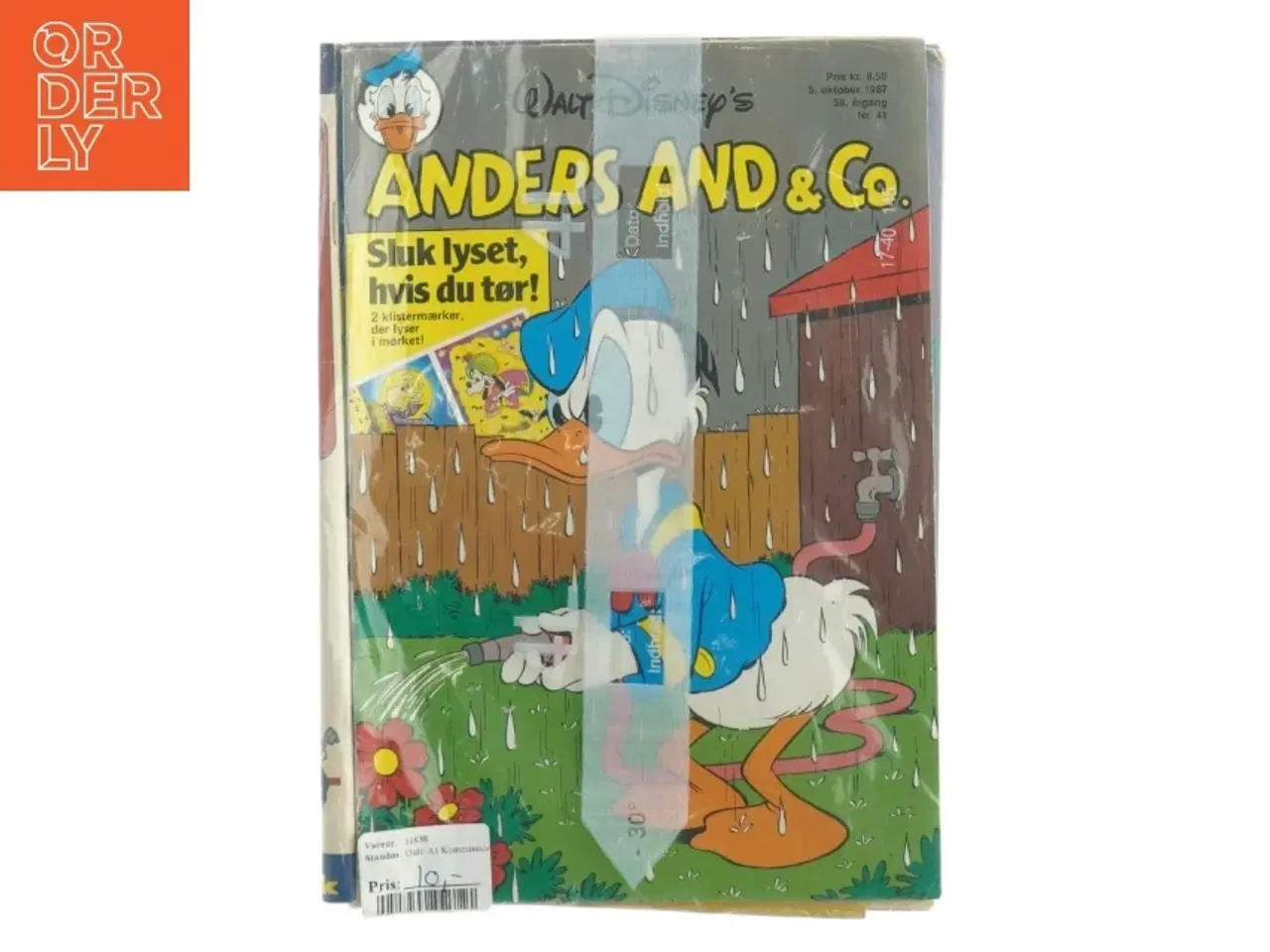 Billede 1 - Anders And & Co. tegneserieblade fra Disney