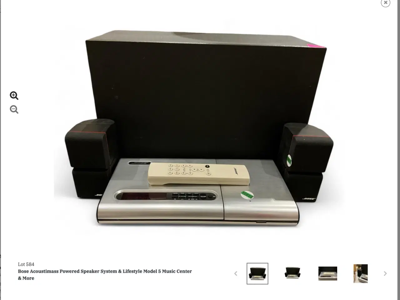 Billede 1 - Bose Lifestyle model 5 music system sælges