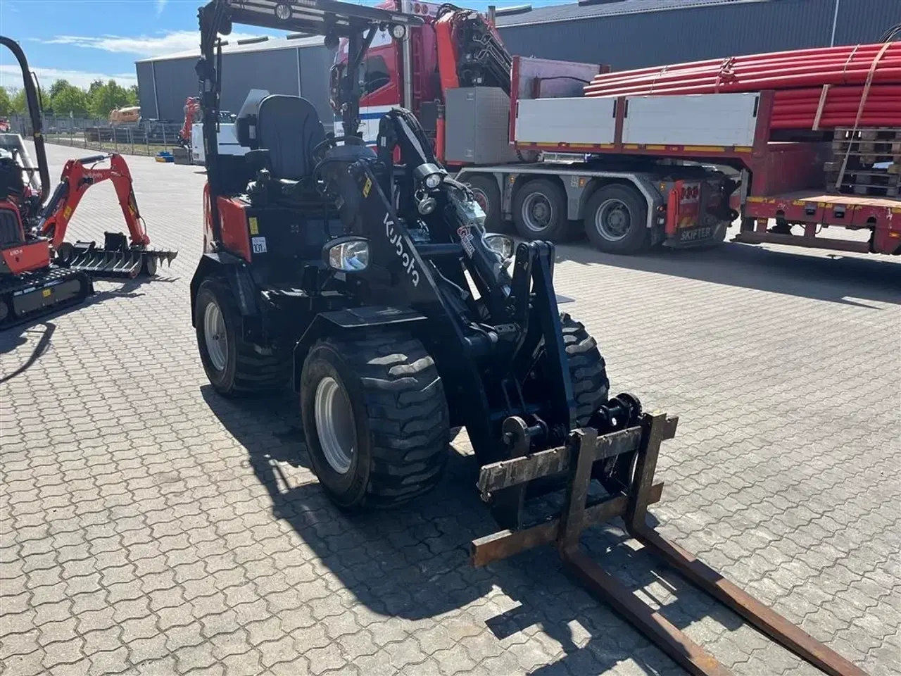 Billede 12 - Kubota RT250 Skovl og gafler kun kørt 540t