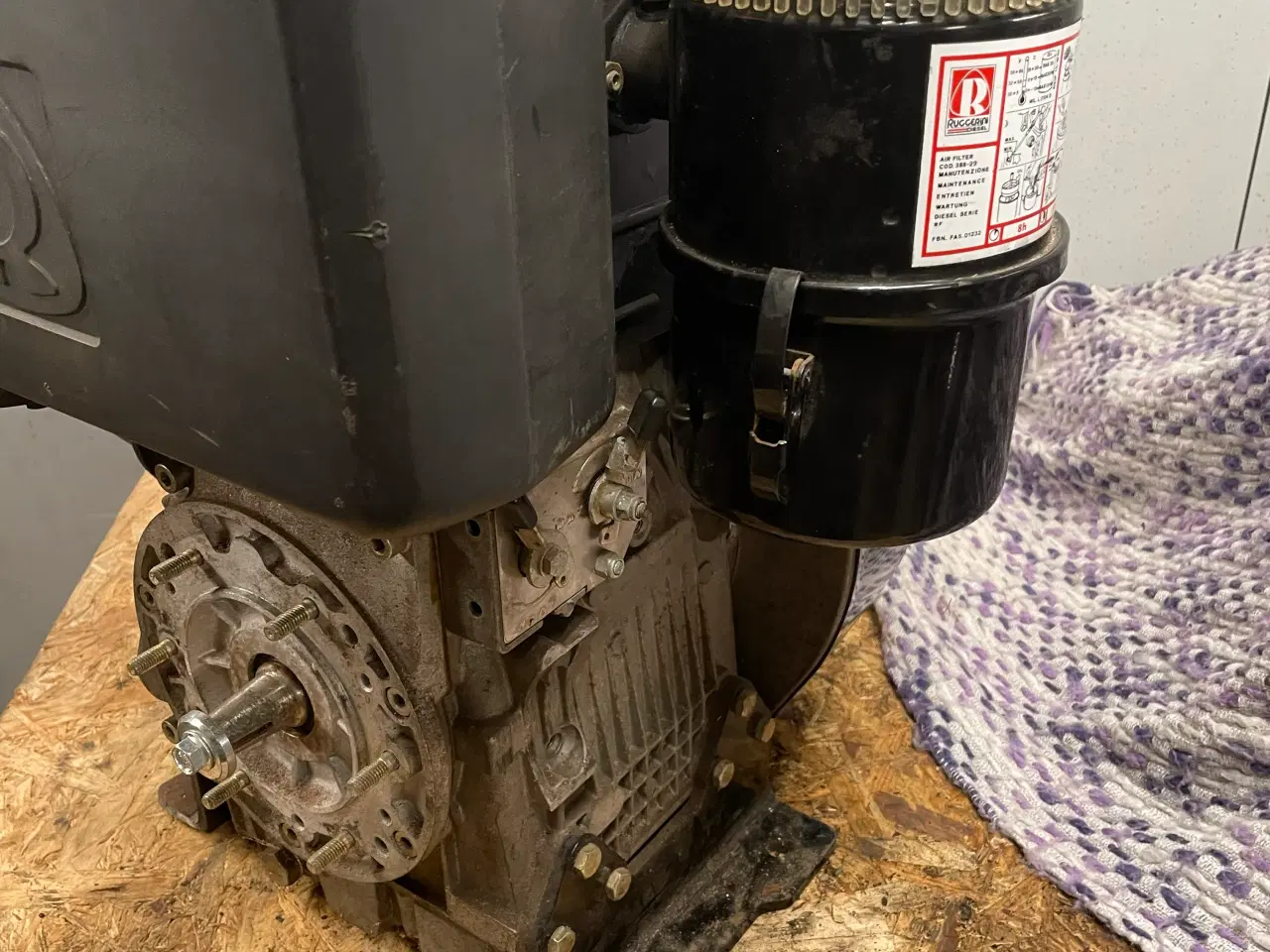 Billede 3 - Ruggerini RF 91 Diesel motor