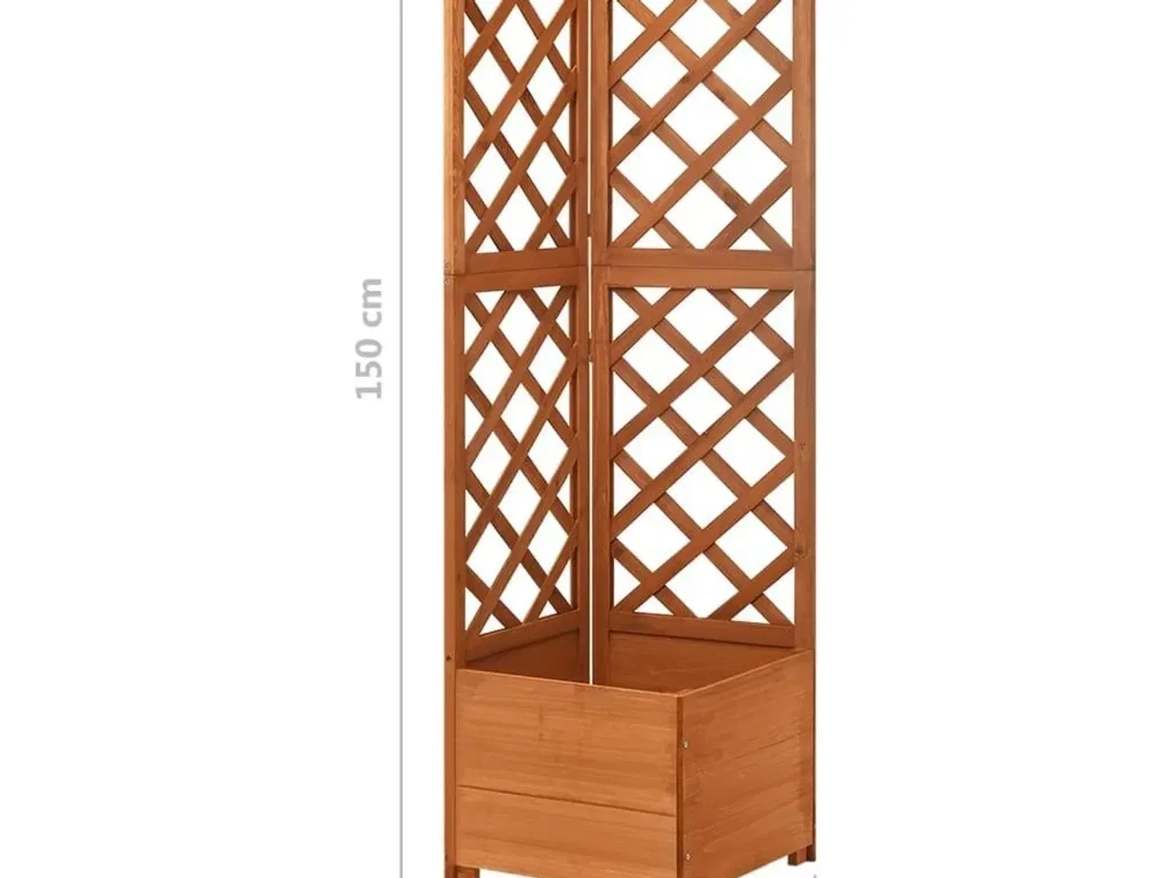 Billede 6 - Espalier med plantekasse til hjørne 40x40x150 cm fyrretræ