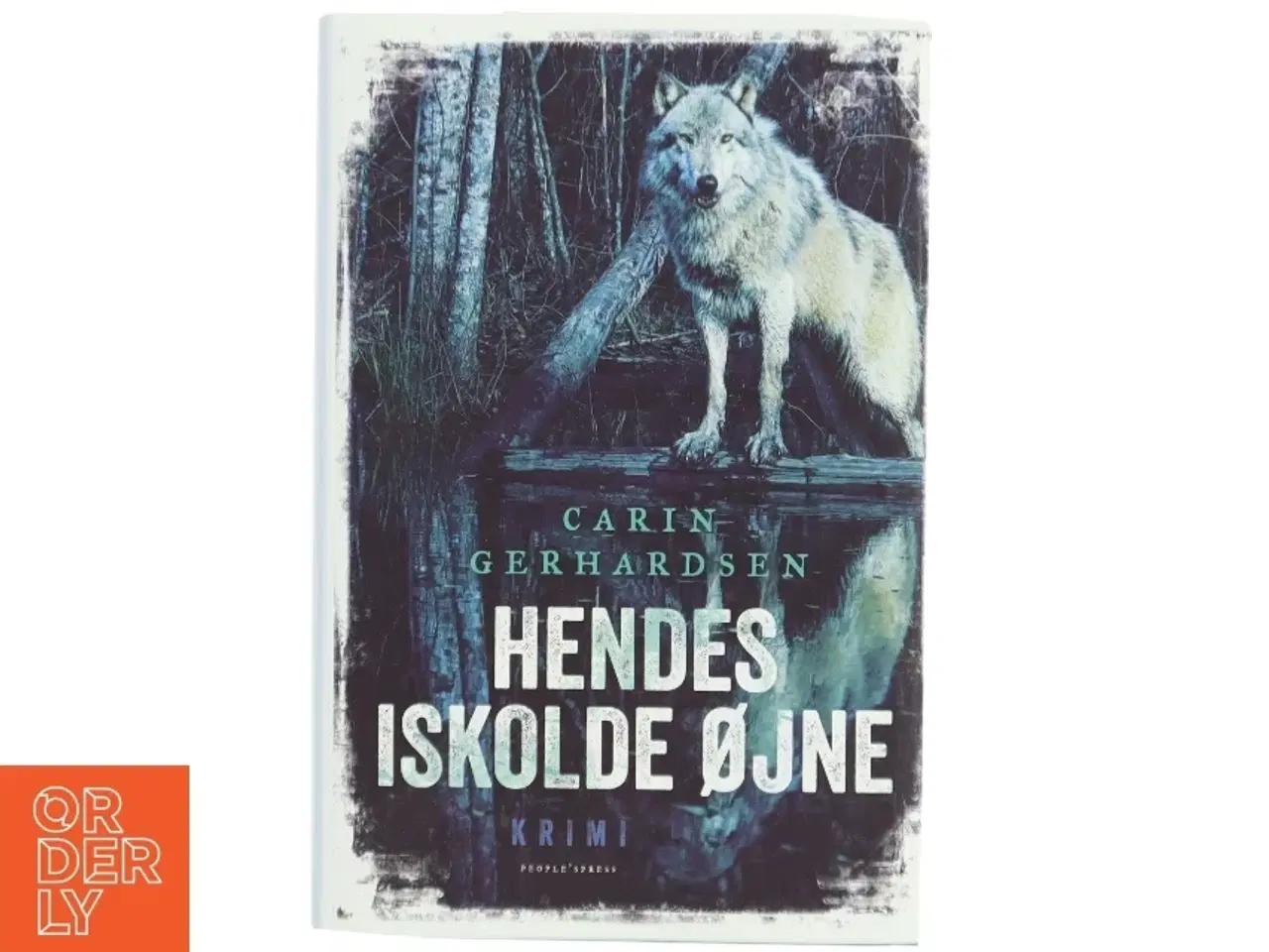 Billede 1 - Hendes iskolde øjne : kriminalroman af Carin Gerhardsen (Bog)