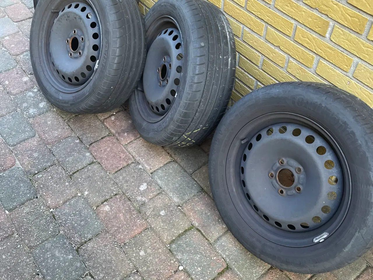 Billede 6 - 4 stk stålfælge med Michelin sommerdæk – 205/55 R1