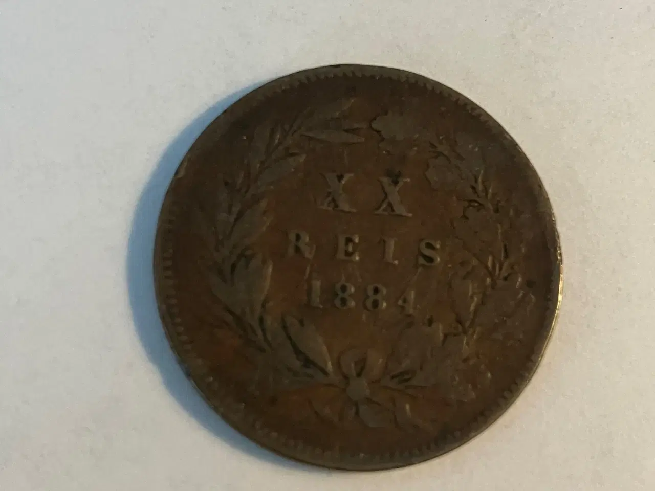 Billede 1 - 20 Reis 1884 Portugal