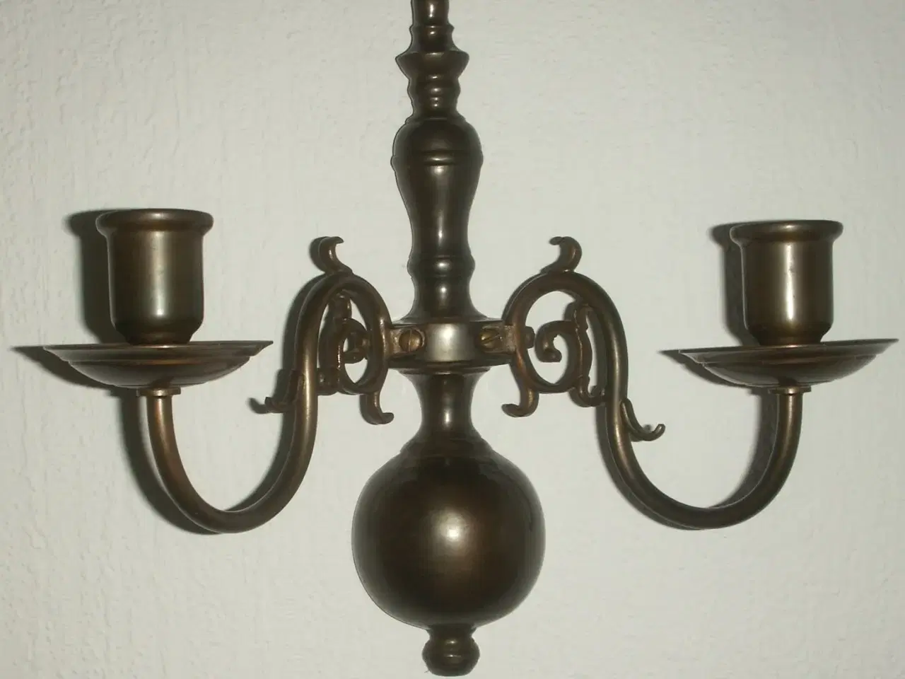 Billede 1 - Væglampe i bronze