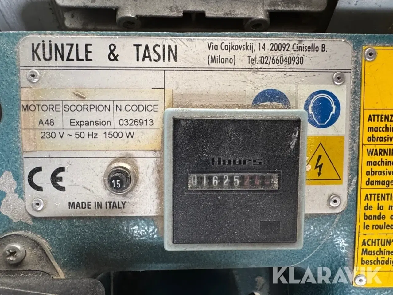 Billede 5 - Gulvslibemaskine Künzle&Tasin Scorpion