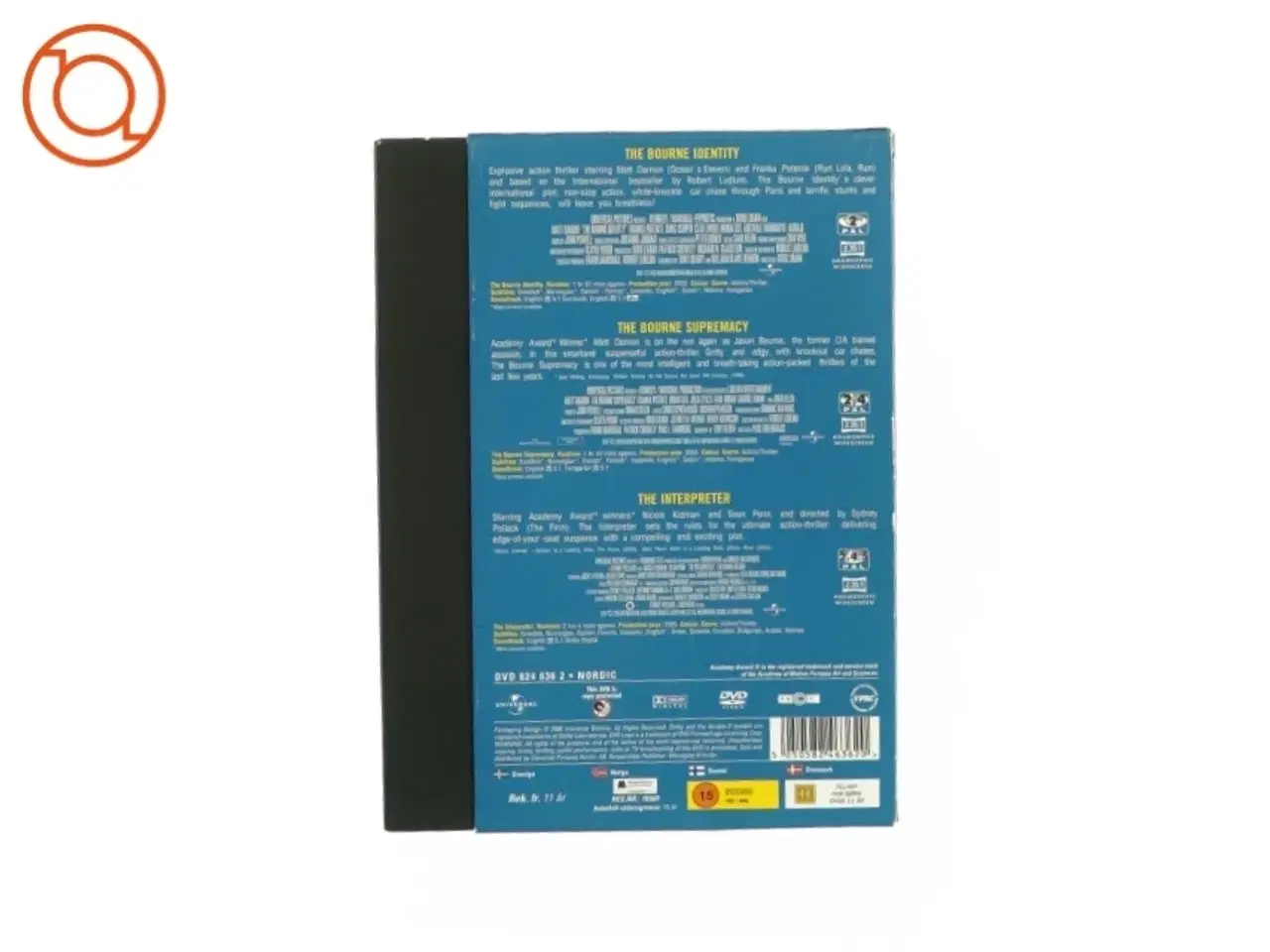 Billede 2 - The Bourne Identity, The Bourne Supremacy og The Interpreter (DVD)